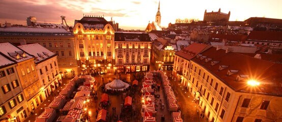 Vianočné trhy Bratislava
