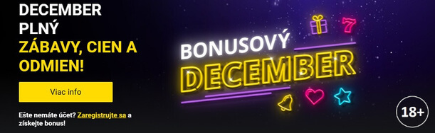 Bonusový december vo Fortune