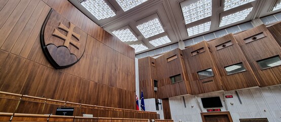 Budova parlamentu SR, rokovacia sála - Zdroj Profimedia Budova parlamentu SR, rokovacia sála - Zdroj Profimedia