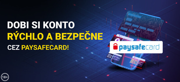 Fortuna vklad cez Paysafecard