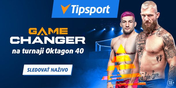 Kliknite TU a sledujte Oktagon 40 naživo na Tipsport TV