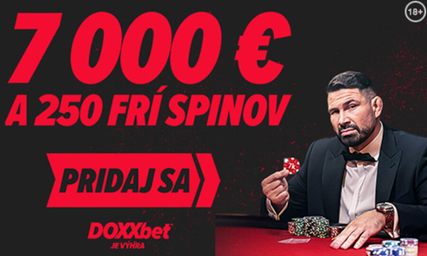 Doxxbet online casino – vstupný bonus