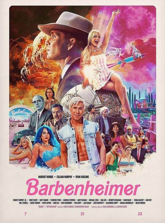 Barbenheimer - Barbie a Oppenheimer