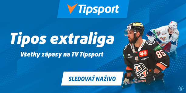 Extraligový hokej aj v sezóne 2023/2024 na Tipsport TV - spustite TU