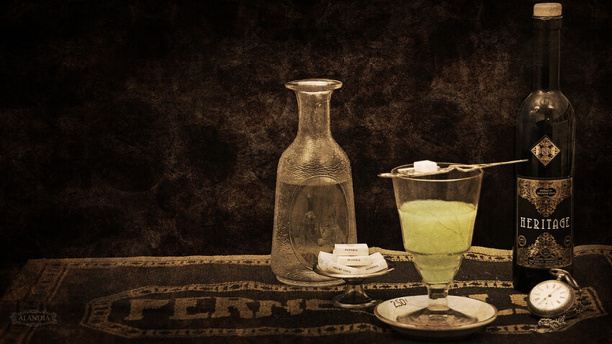 Ako správne piť absinth a z čoho sa skladá