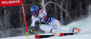 Petra Vlhová, obrovský slalom Killington 2019 - Zdroj AP Photo/Charles Krupa, Profimedia