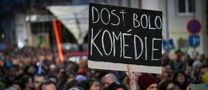 Protestné zhromaždenie v Bratislave Protestné zhromaždenie v Bratislave