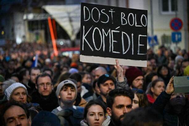 Protestné zhromaždenie v Bratislave
