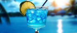 Modrá lagúna drink